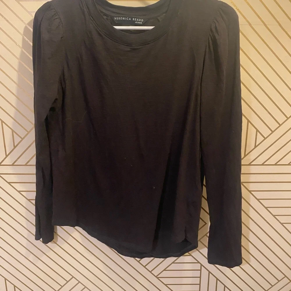 Veronica Beard Britney Ribbed Knit Top - Picture 5 of 7